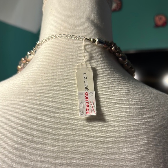 Liz Claiborne Gold and Silver Layered Necklace - Picture 5 of 5